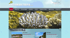 Desktop Screenshot of andamantrips.com